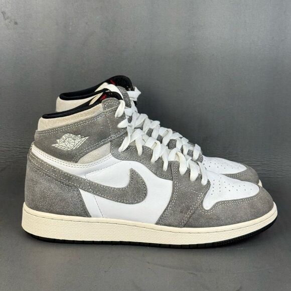 Nike Air Jordan 1 Retro High OG Washed Gray Suede womens size 9 (Y7) - Picture 1 of 8
